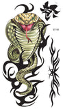 Supperb® Temporary Tattoos - Tribal Snake