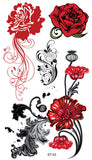 Supperb® Temporary Tattoos -  Europe Beauties Sexy Tattoos Temporary Tattoo