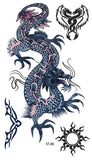 Supperb® Temporary Tattoos - Blue Dragon Temporary Tattoo