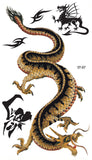 Supperb® Temporary Tattoos - Cool Japanese Dragon Temporary Tattoo