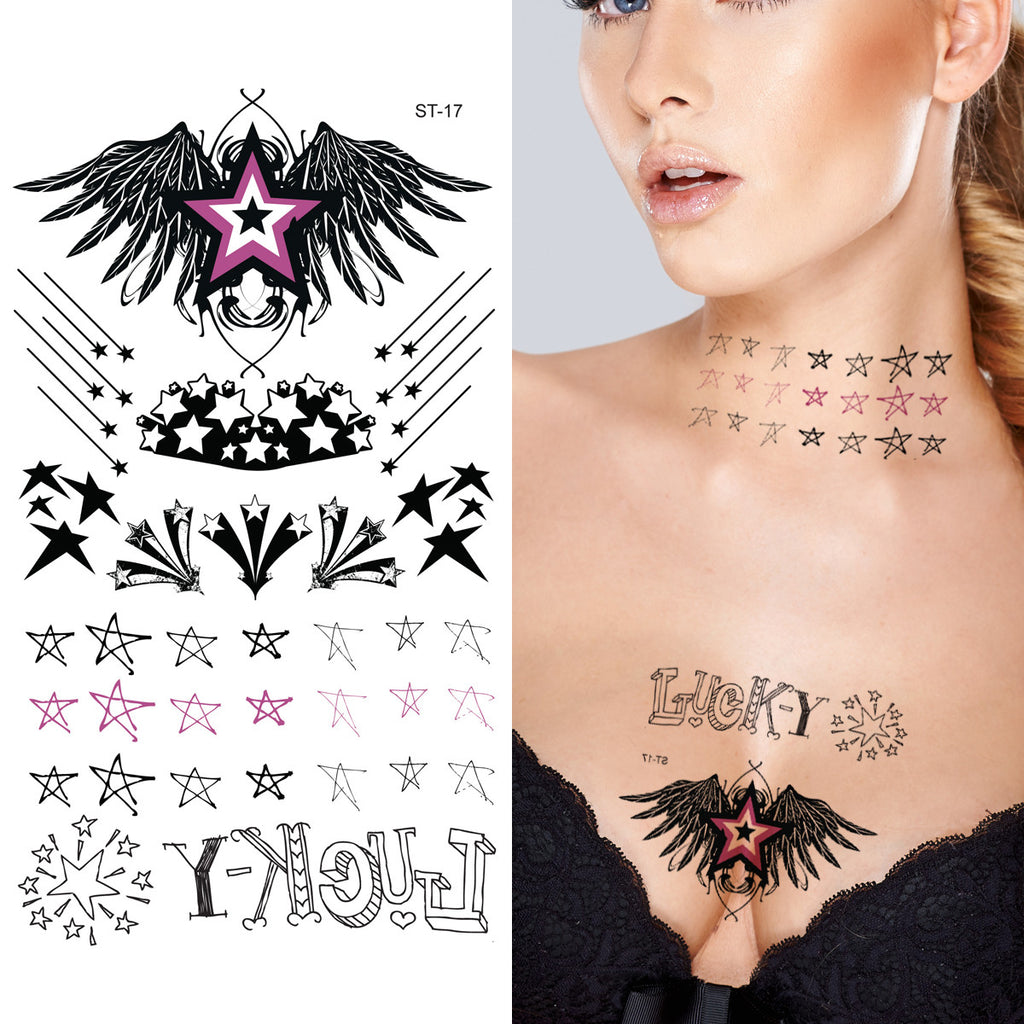 Tattoofield - Star Temporary Tattoo Sticker | YesStyle