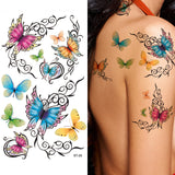 Supperb® 6 Mix Packs Butterfly Temporary Tattoos