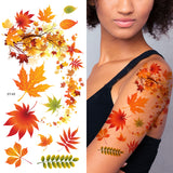 Supperb® Temporary Tattoos - Autumn Leaves