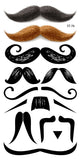 Supperb® Temporary Tattoos - Mustache Set