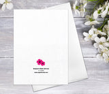 Floral Flower Red Pink Plum blossom Blooming Watercolour Card Flower Greeting Cards Anniversary Mother's day Valentines Blank Greeting Card