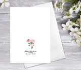 Sweet Wildflower Blossoms Cards  Floral Blank Watercolour Card Daisy Flower Greeting Cards Wild Flowers Get Well Soon Hope Greeting Cards