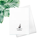 Happy Father's Day Fine Art Greeting Card Friendship Sailboat You Are My Hero Fathers Day Card Father Sailboat Ocean Card